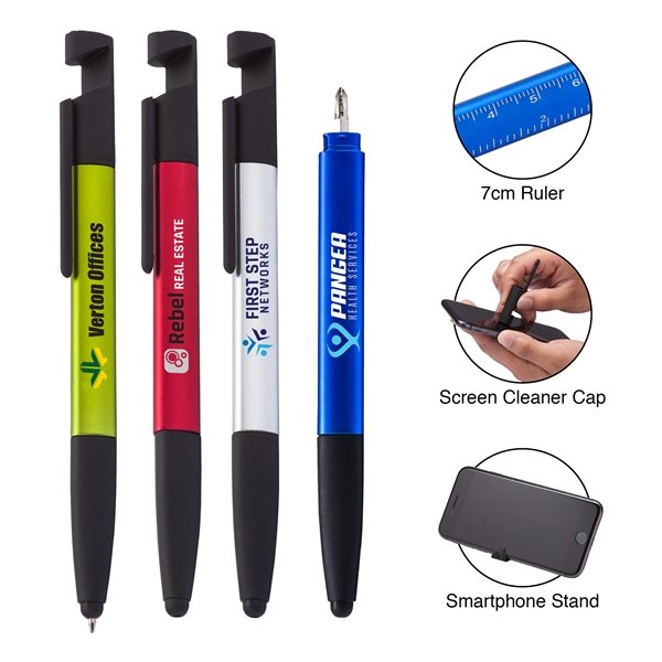 Promotional Multiplicity 8- in -1 Multi - Function Pen
