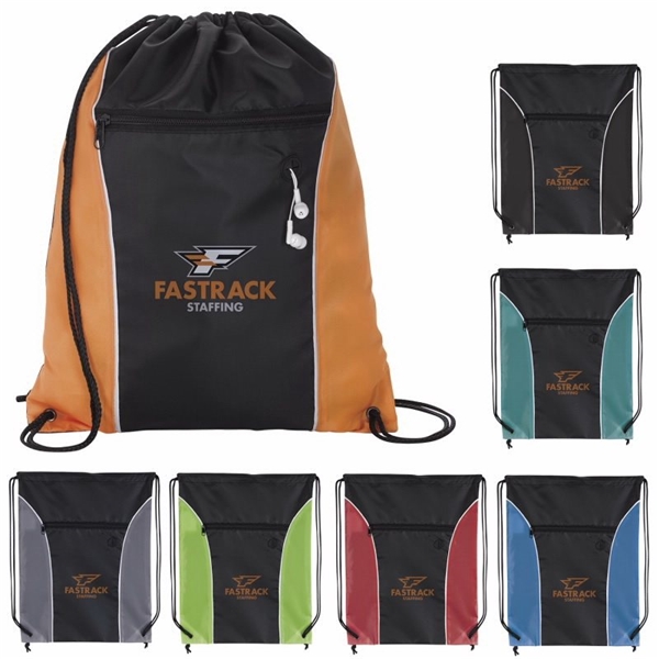 Promotional Midpoint Drawstring Backpack