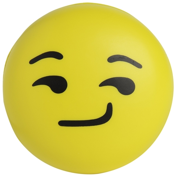 Smirk Emoji Squeezies Stress Reliever