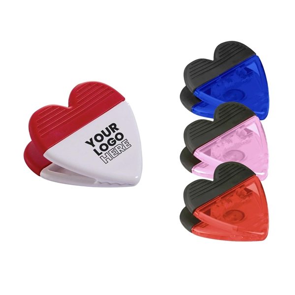Promotional Power Clip Heart