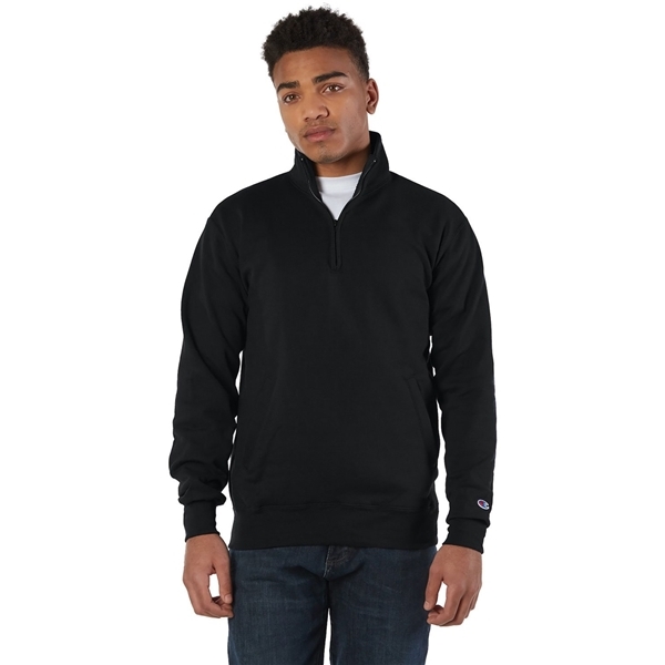 Promotional Champion Adult 9 oz Double Dry Eco(R) Quarter - Zip Pullover