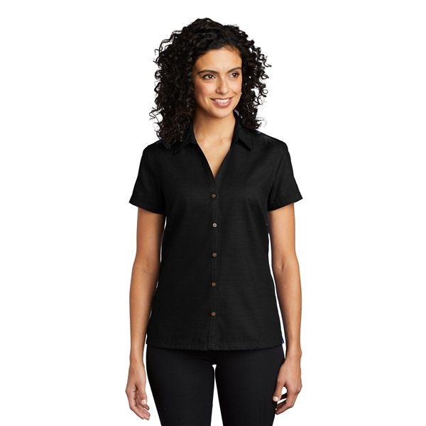 Promotional Port Authority(R) Ladies Textured Camp Shirt
