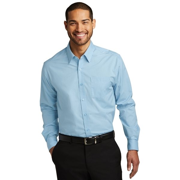 Promotional Port Authority(R) Micro Tattersall Easy Care Shirt
