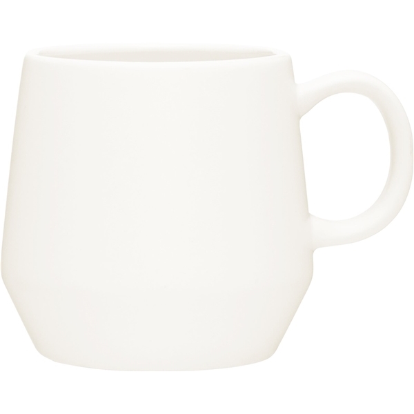 Promotional 16 oz Verona Ceramic Mug - Matte Ivory