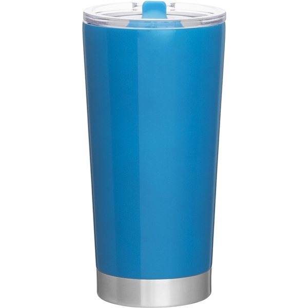20 oz Frost Stainless Steel Tumbler - Neon Blue