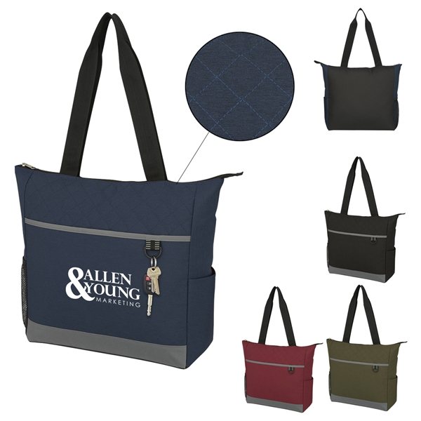 Promotional Carter Quilted Tote Bag