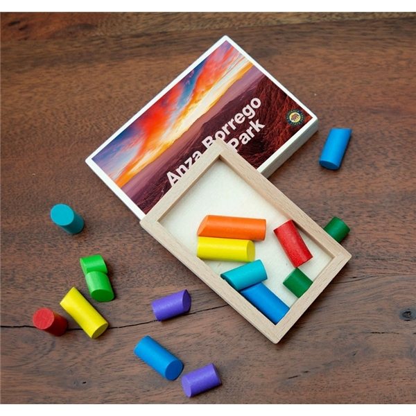 Promotional Small Wooden Log Puzzle