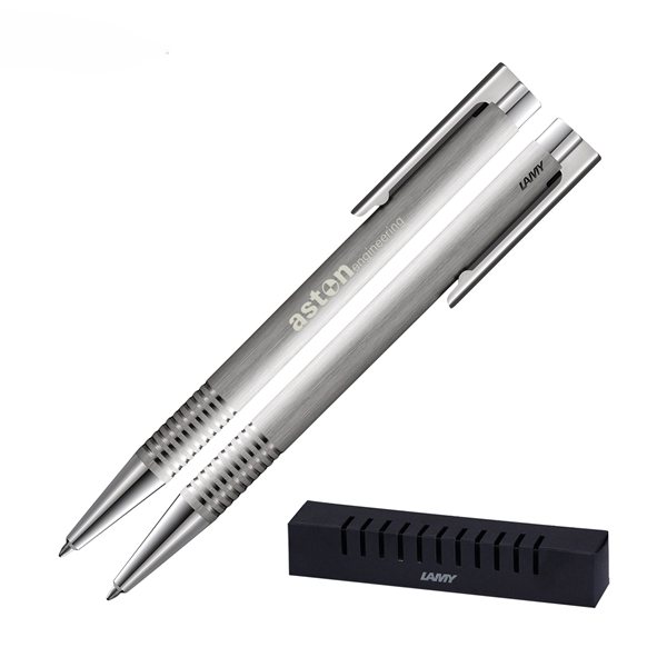 Promotional Brushed Silver Ballpoint Pen