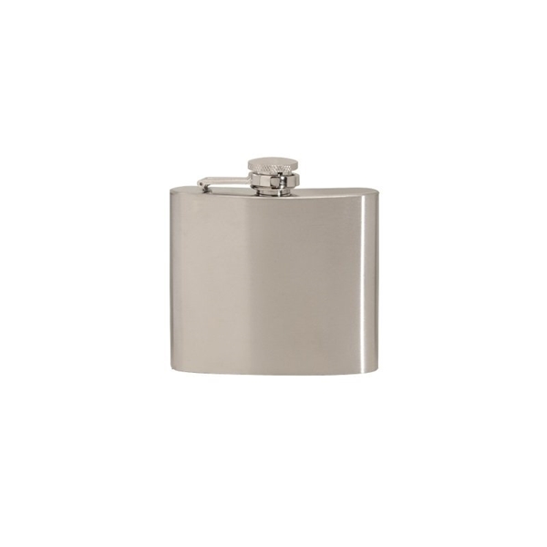 Promotional 5 oz Stainless Steel Hip Flask w / Full Wrap 4 Color Process Printing