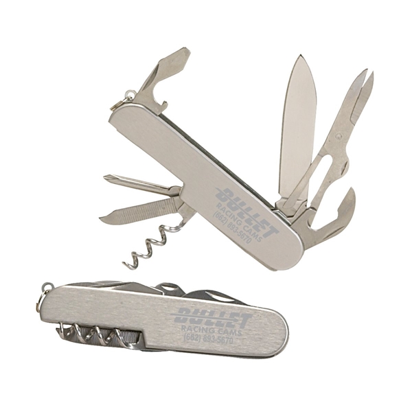 Promotional Stainless Steel Pocket Utility Swiss Army Knife