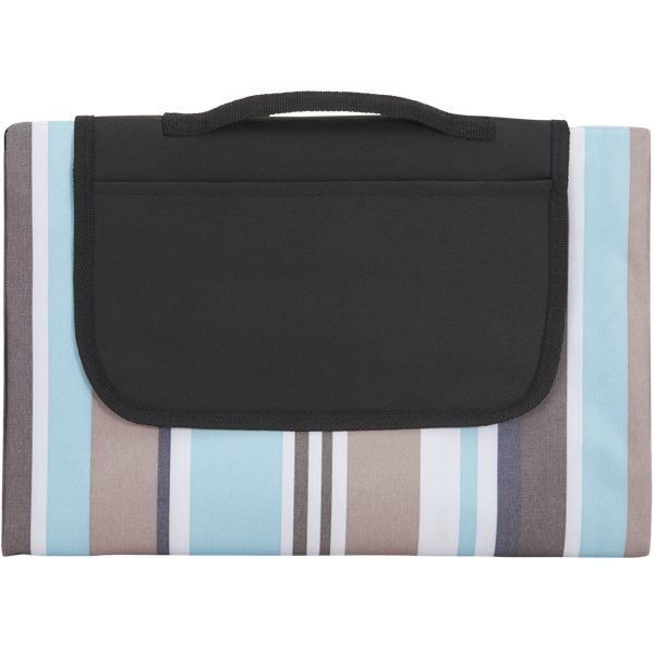 Promotional Oversized Striped Picnic and Beach Blanket