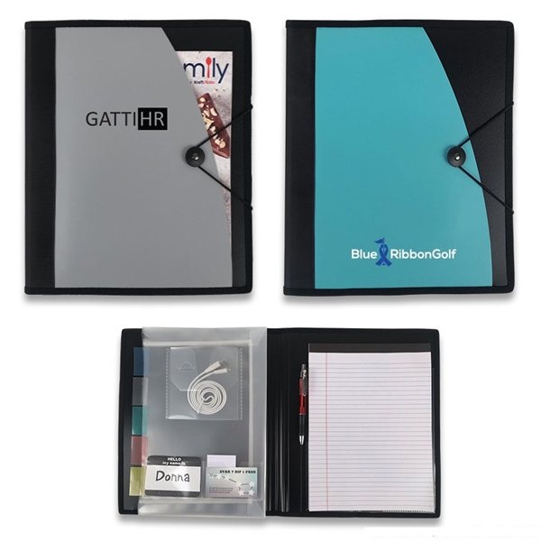 Organizer Curve Folder With Notebook