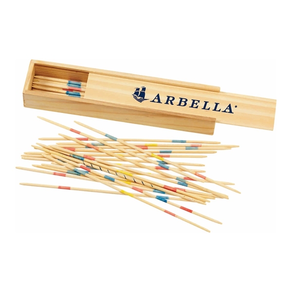 Promotional Pick Up Sticks In Wooden Box