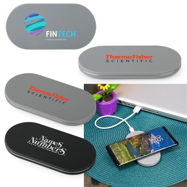 Promotional Light - Up Wireless Charger