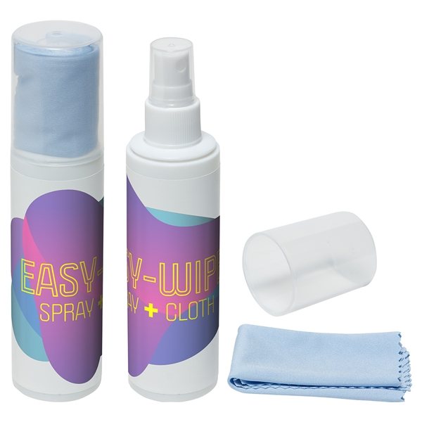 Promotional Easy - Wipe Cleaning Spray + Cloth