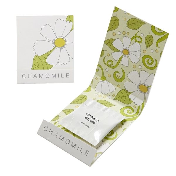 Promotional Chamomile Seed Matchbook