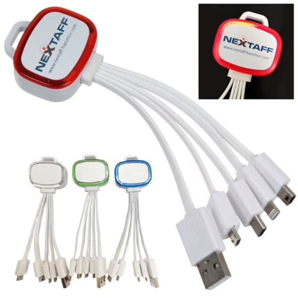 Promotional 5 in 1 Multi Charge Cable