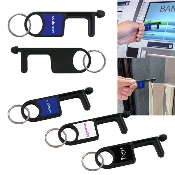 Promotional Antimicrobial Touch Free Keytag
