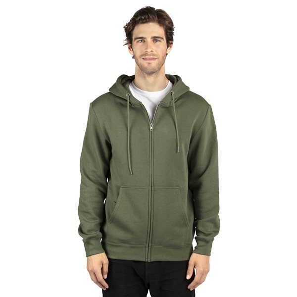 Promotional Threadfast Apparel Unisex Ultimate Fleece Full - Zip Hooded Sweatshirt - COLORS