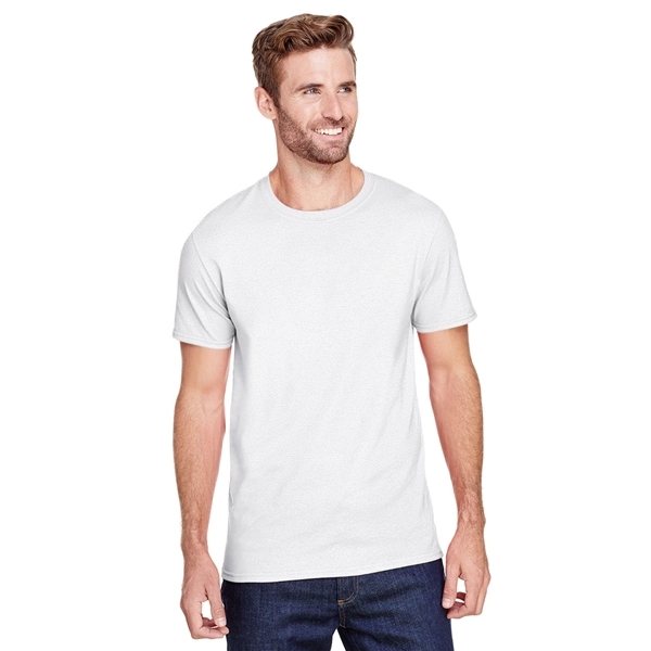Promotional Jerzees Adult 5.2 oz., Premium Blend Ring - Spun T - Shirt - WHITE
