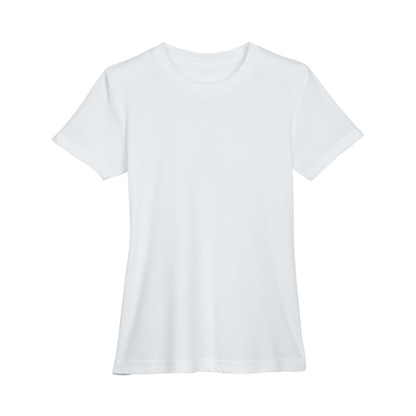 Promotional UltraClub Ladies Cool Dry Basic Performance T - Shirt - WHITE