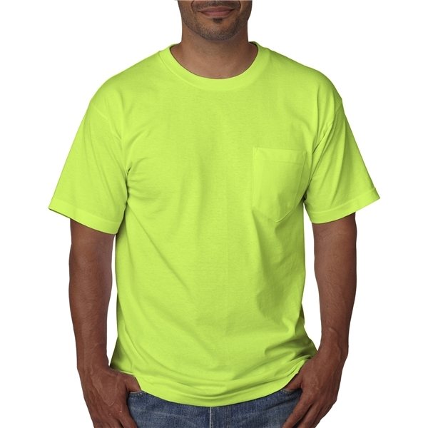 Promotional Bayside Adult Short - Sleeve T - Shirt with Pocket - PREMIUM