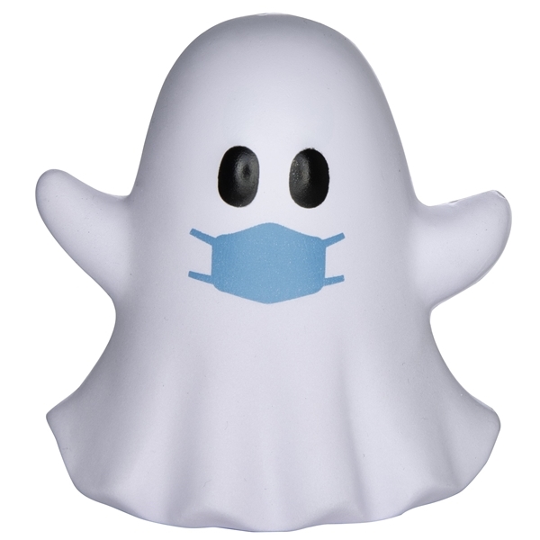 Promotional PPE Ghost Emoji Stress Reliever