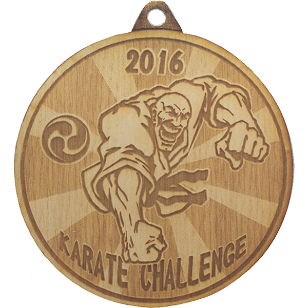 Promotional Wood Medals