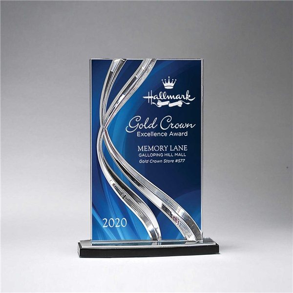 Promotional Medium Sweeping Ribbon Award