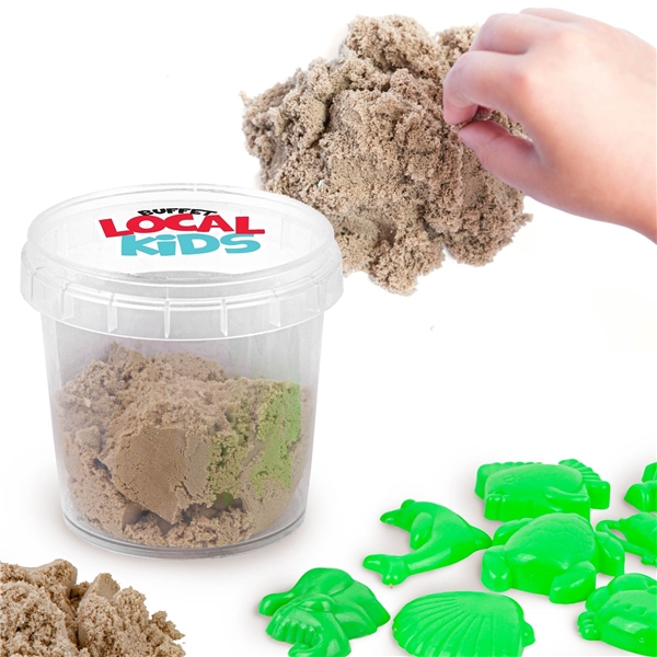 Promotional 150g Magic Sand Set with 12pc Molds