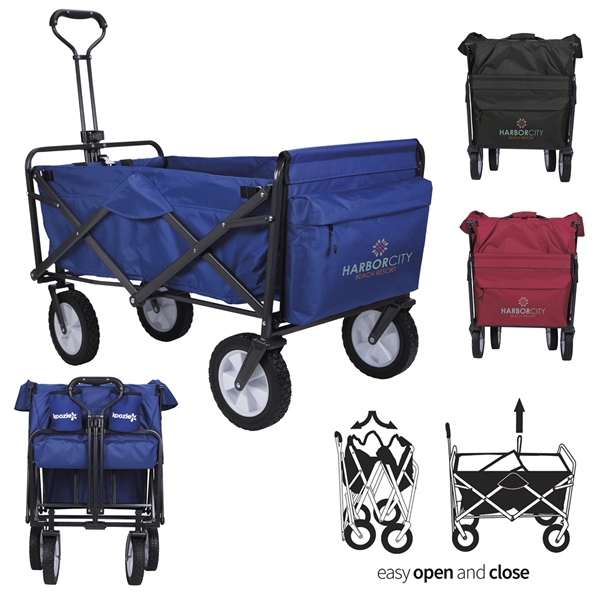 Promotional KOOZIE(R) Collapsible Folding Wagon