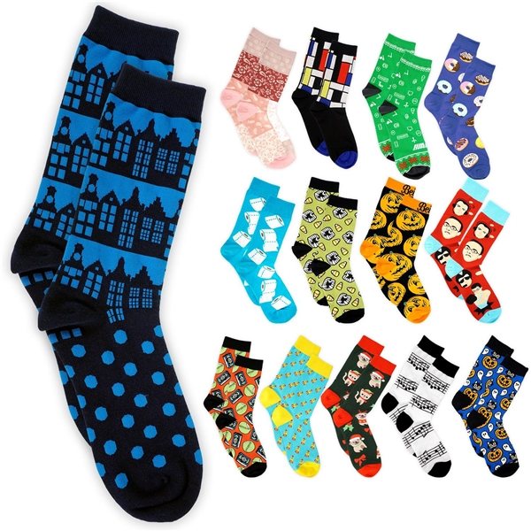 Promotional Full Color Woven Socks