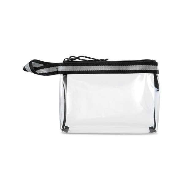 Promotional Sigma Clear Zippered Pouch