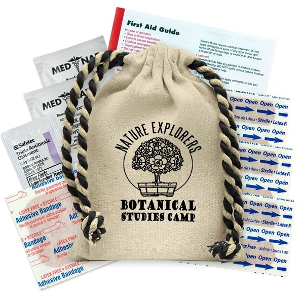 Promotional Handy Canvas First Aid Kit