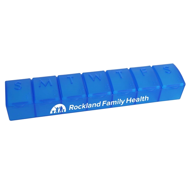 Promotional Jumbo 7 Day Pill Case