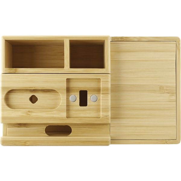 Promotional Bamboo Fast Wirelsss Charging Dock Station