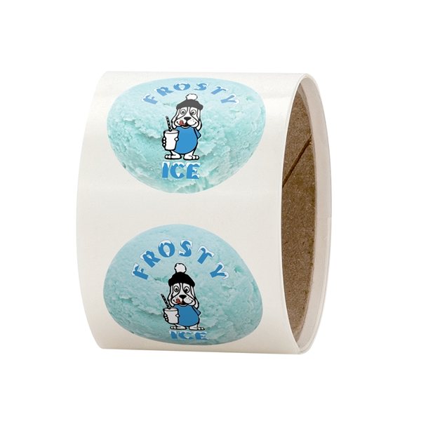 3 Circle Roll Labels