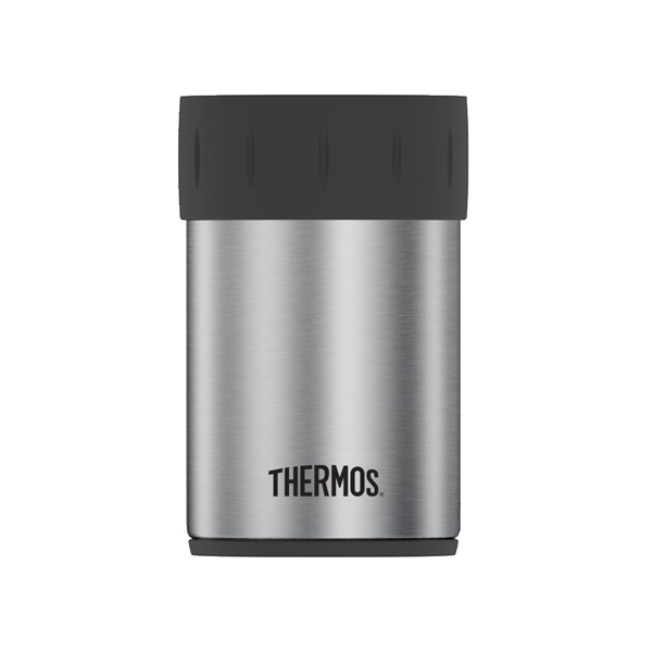 Promotional 12 oz. Thermos(R) Double Wall Stainless Steel Can Insulator