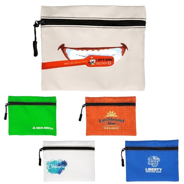 Promotional Full Color Square Travel Pouch