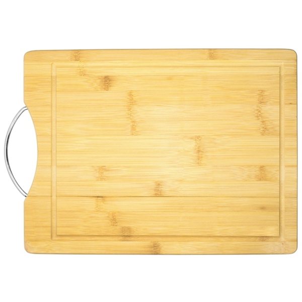 Promotional Home Basics(R) Bamboo Board 12x16 w / Handle