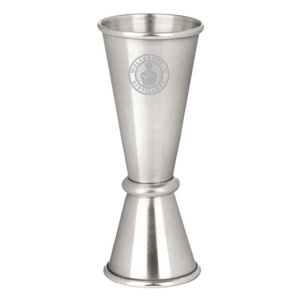 Promotional Tall Double Sided Stainless Steel Cocktail Jigger