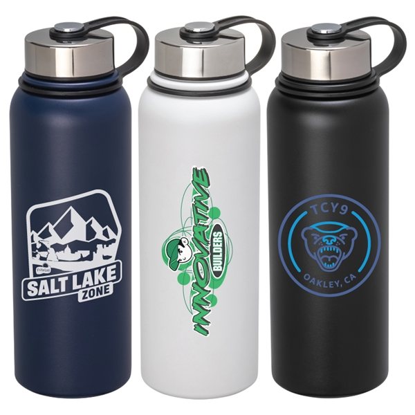 Promotional Helix 40 oz. Vacuum Insulated Water Bottle