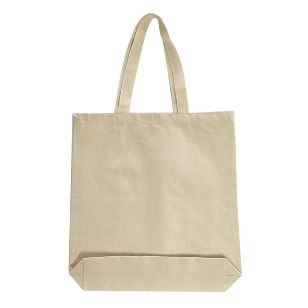 Promotional OAD Medium 12 oz Gusseted Tote - NATURAL