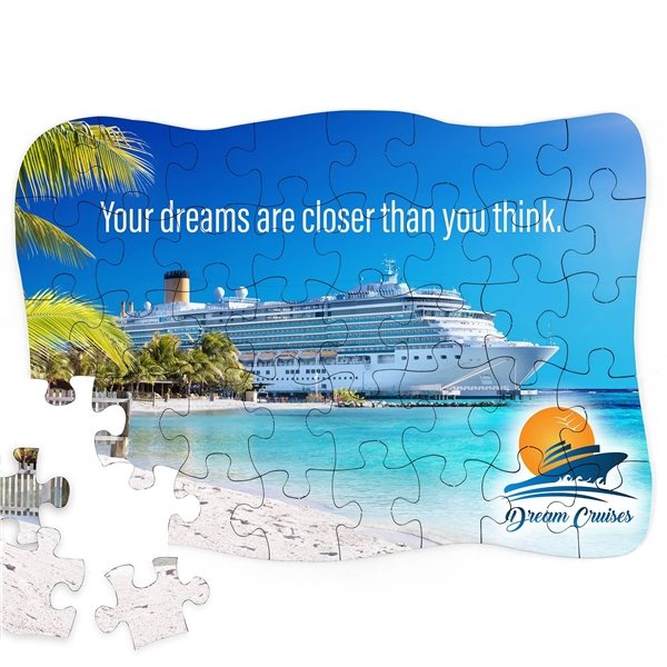 Promotional 40- Piece Custom Full - Color Jigsaw Puzzle