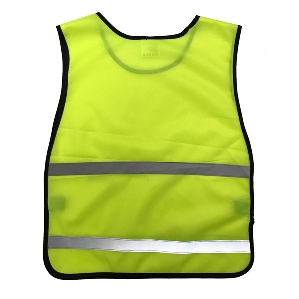 Youth Safety Vest, Non - ANSI Rated Neon Green / Yellow