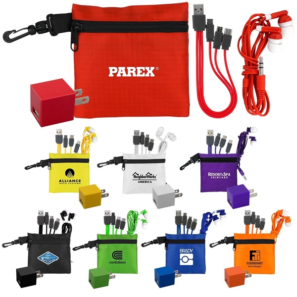Techy Kit Promotional Trendy Miami Techie Kit