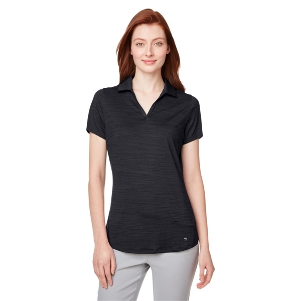 Promotional Puma Golf Women's Cloudspun Free V-neck Polo