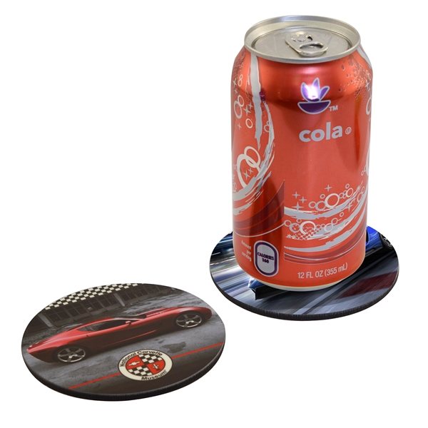 Full Color Round Cork Drink Coaster