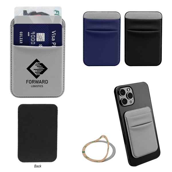 Promotional Magnetic Stretch Phone Wallet