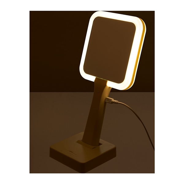 Promotional Wellable™ LED Magnifying Mirror with Stand